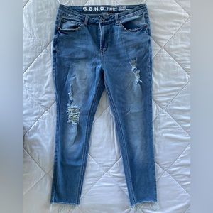 SONG High-Rise Skinny Jeans